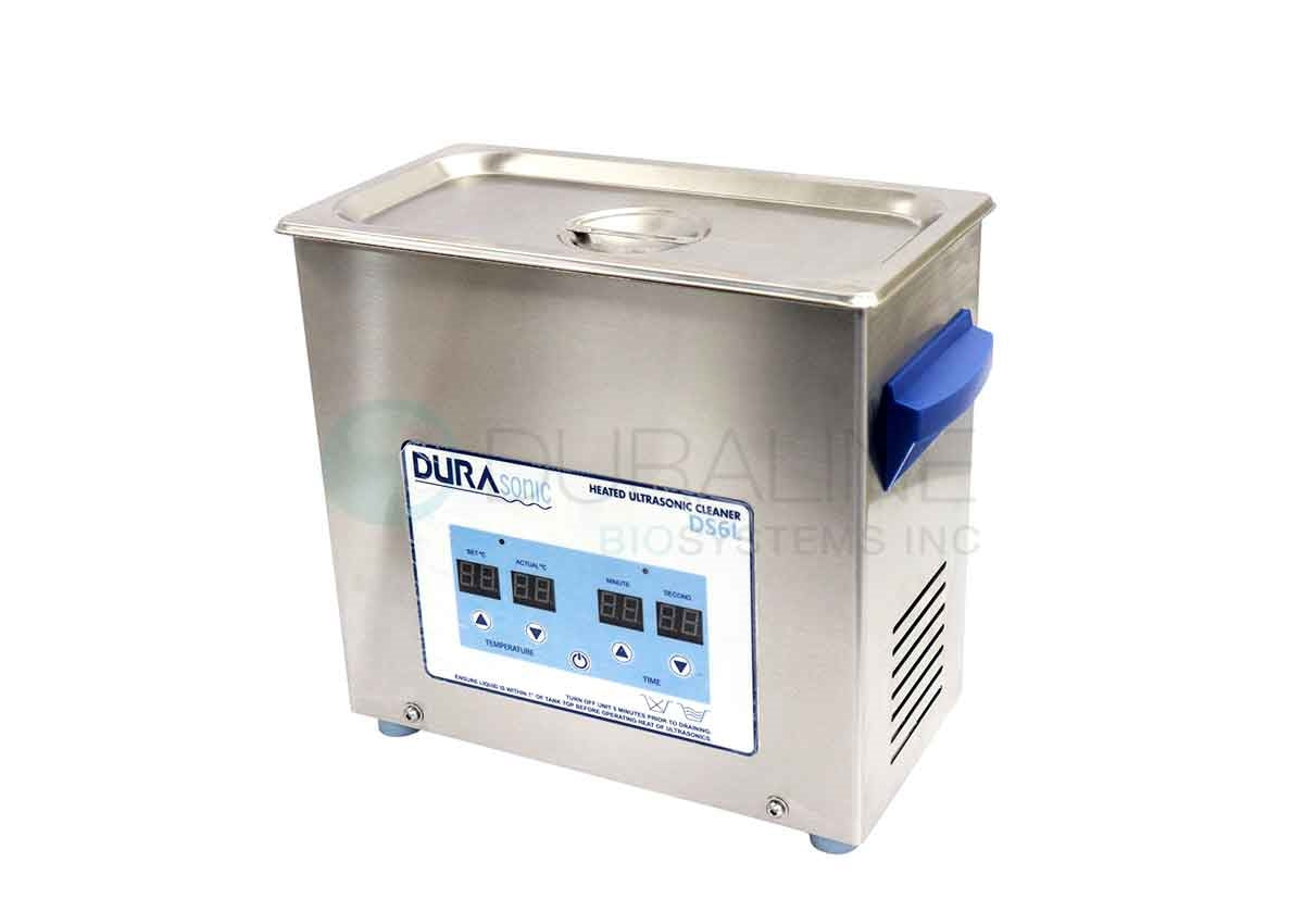 DuraSonic DS6L Ultrasonic Cleaner with side drain, 1.5 Gallons (6 Liters)