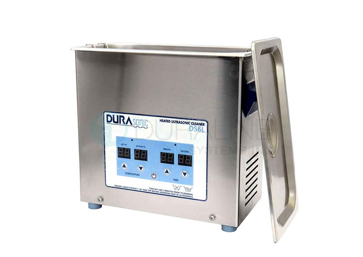 DuraSonic DS6L Ultrasonic Cleaner with side drain, 1.5 Gallons (6 Liters)