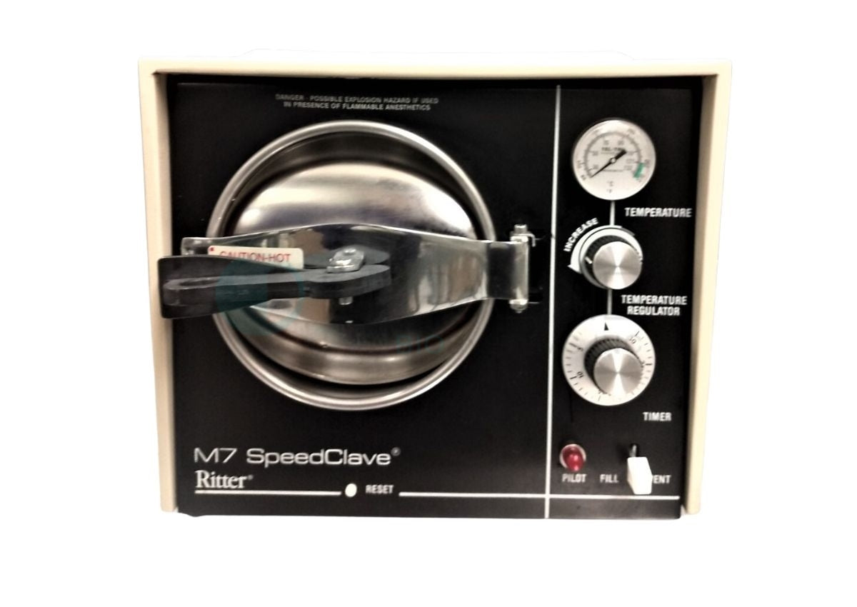 Ritter Midmark M7 Speedclave Autoclave, Gen 1,  good working condition with 30 day parts and labor warranty
