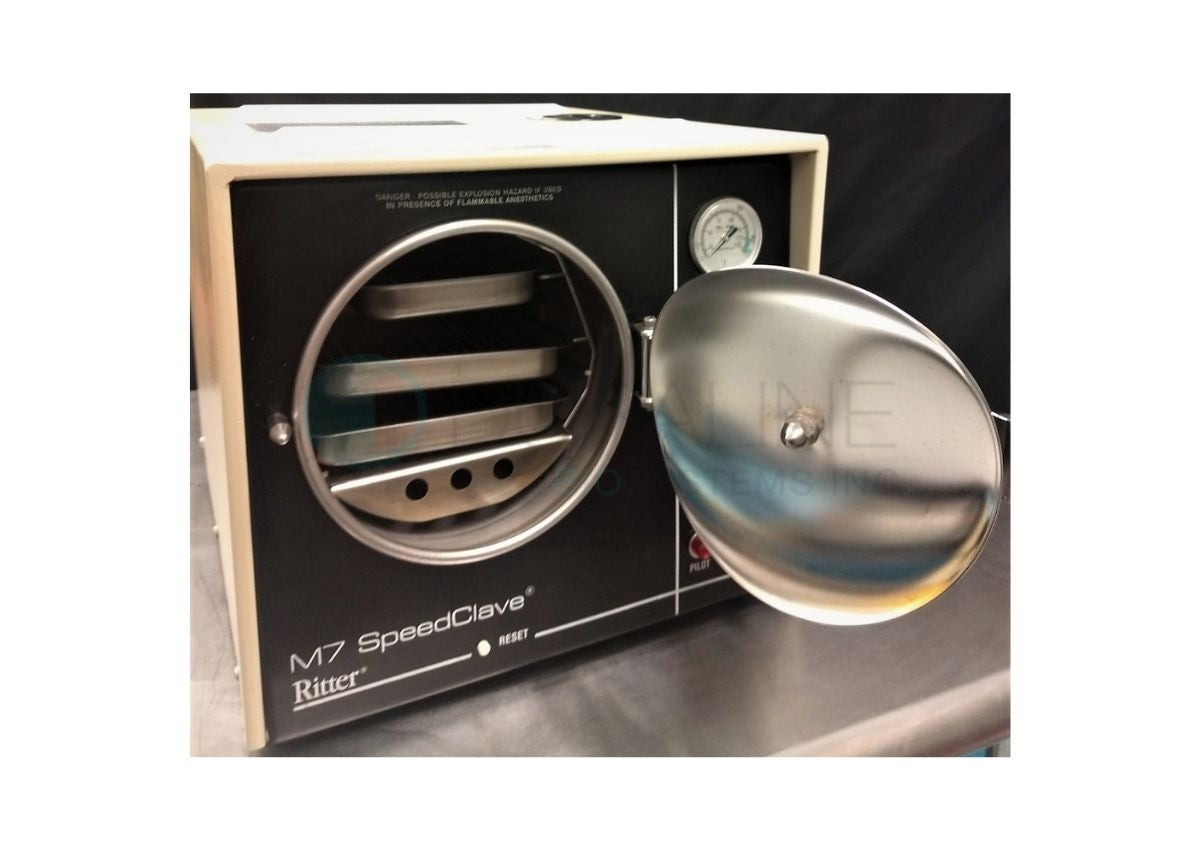 Ritter Midmark M7 Speedclave Autoclave, Gen 1,  good working condition with 30 day parts and labor warranty
