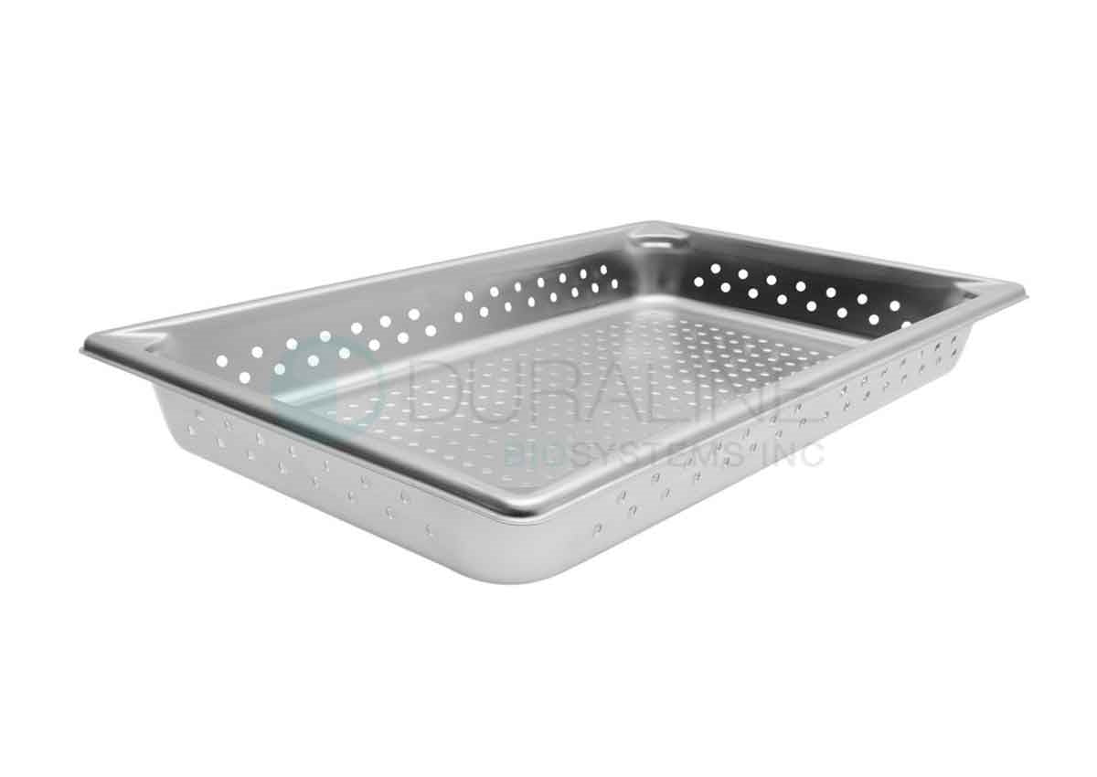 Perforated Tray for Market Forge Sterilematic Steam Autoclave  12” x 20” x 2-1/2”