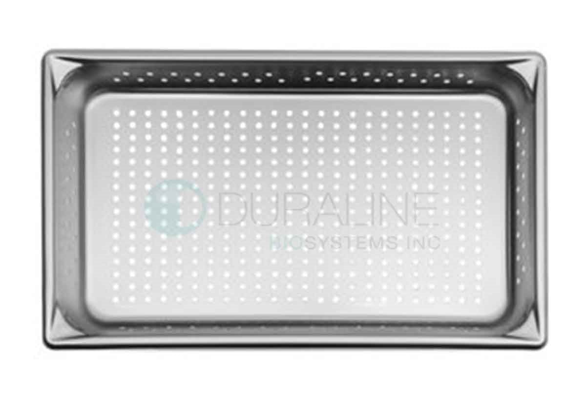 Perforated Tray for Market Forge Sterilematic Steam Autoclave  12” x 20” x 2-1/2”
