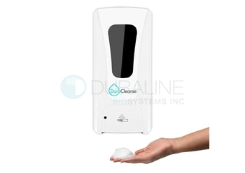 Duracleanse Automatic Foam Dispenser and Foam Hand Sanitizer Kit