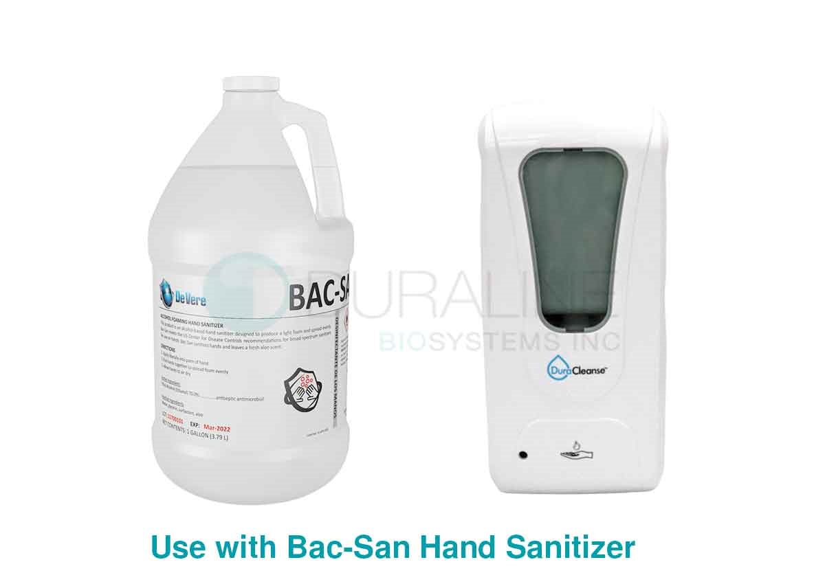 DuraCleanse Liquid Gel Hand Soap Dispenser, Automatic Liquid Gel Hand Sanitizer Dispenser, Touchless, 1000mL refillable tank