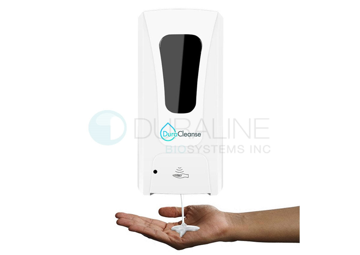 DuraCleanse Liquid Gel Hand Soap Dispenser, Automatic Liquid Gel Hand Sanitizer Dispenser, Touchless, 1000mL refillable tank
