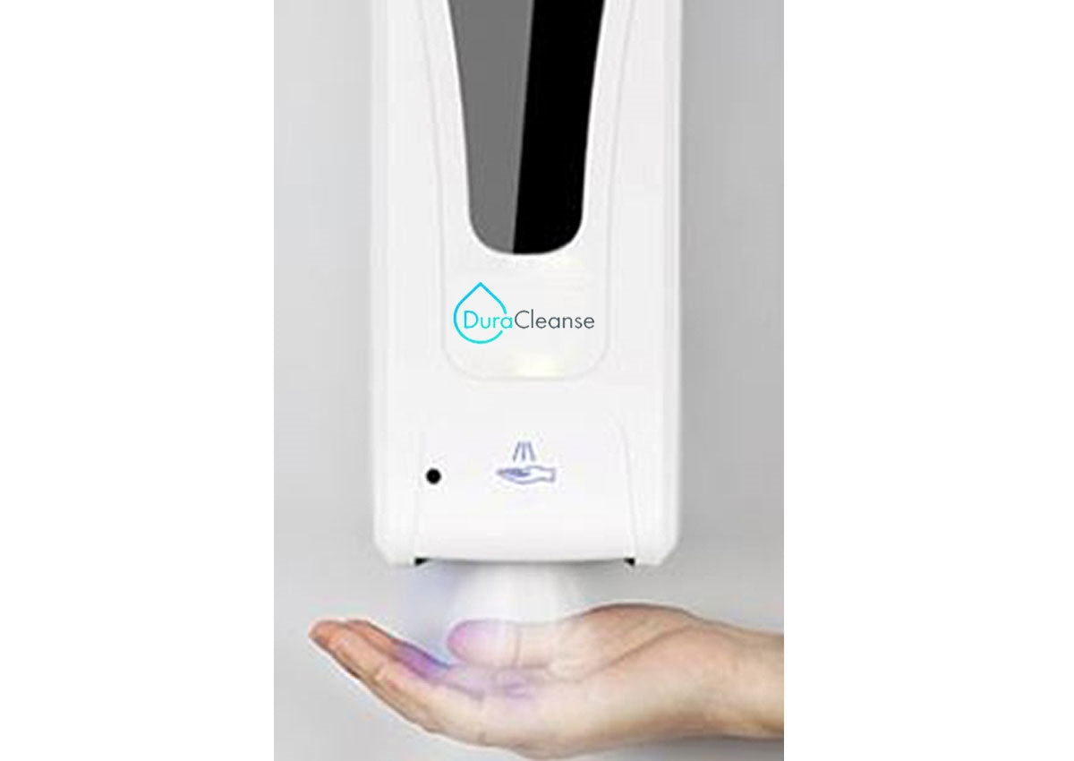 DuraCleanse Spray Hand Soap Dispenser, Automatic Hand Sanitizer Dispenser, Touchless, 1000mL refillable tank