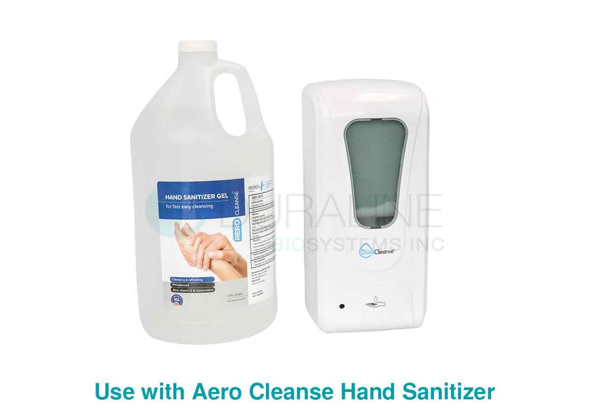 DuraCleanse Spray Hand Soap Dispenser, Automatic Hand Sanitizer Dispenser, Touchless, 1000mL refillable tank