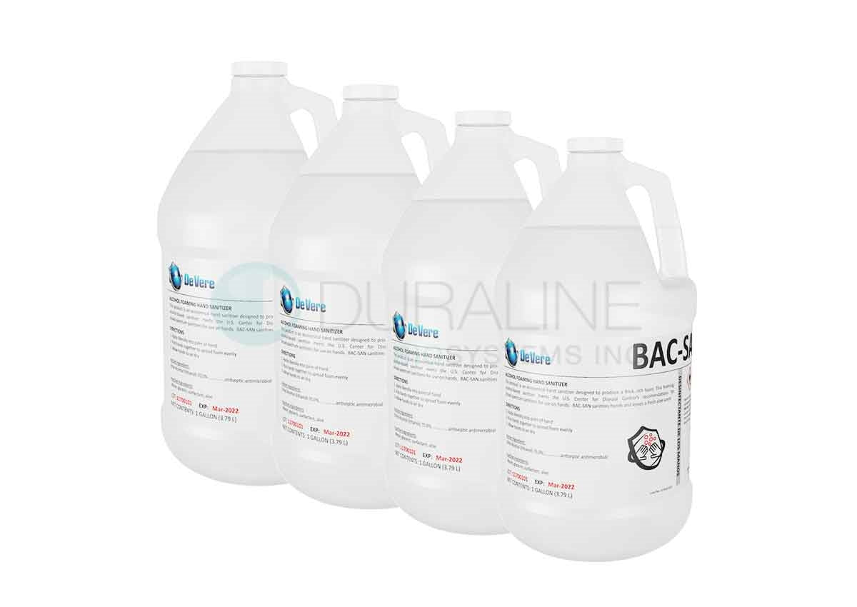 Duracleanse Automatic Spray Dispenser and Spray Hand Sanitizer Kit