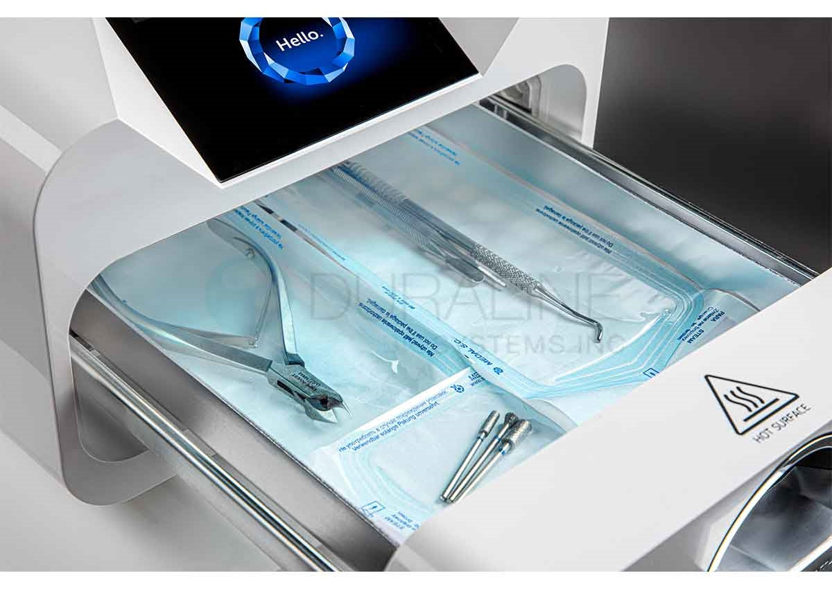 Enbio S Autoclave, Class B pre/post vacuum, 115v, 1-year warranty