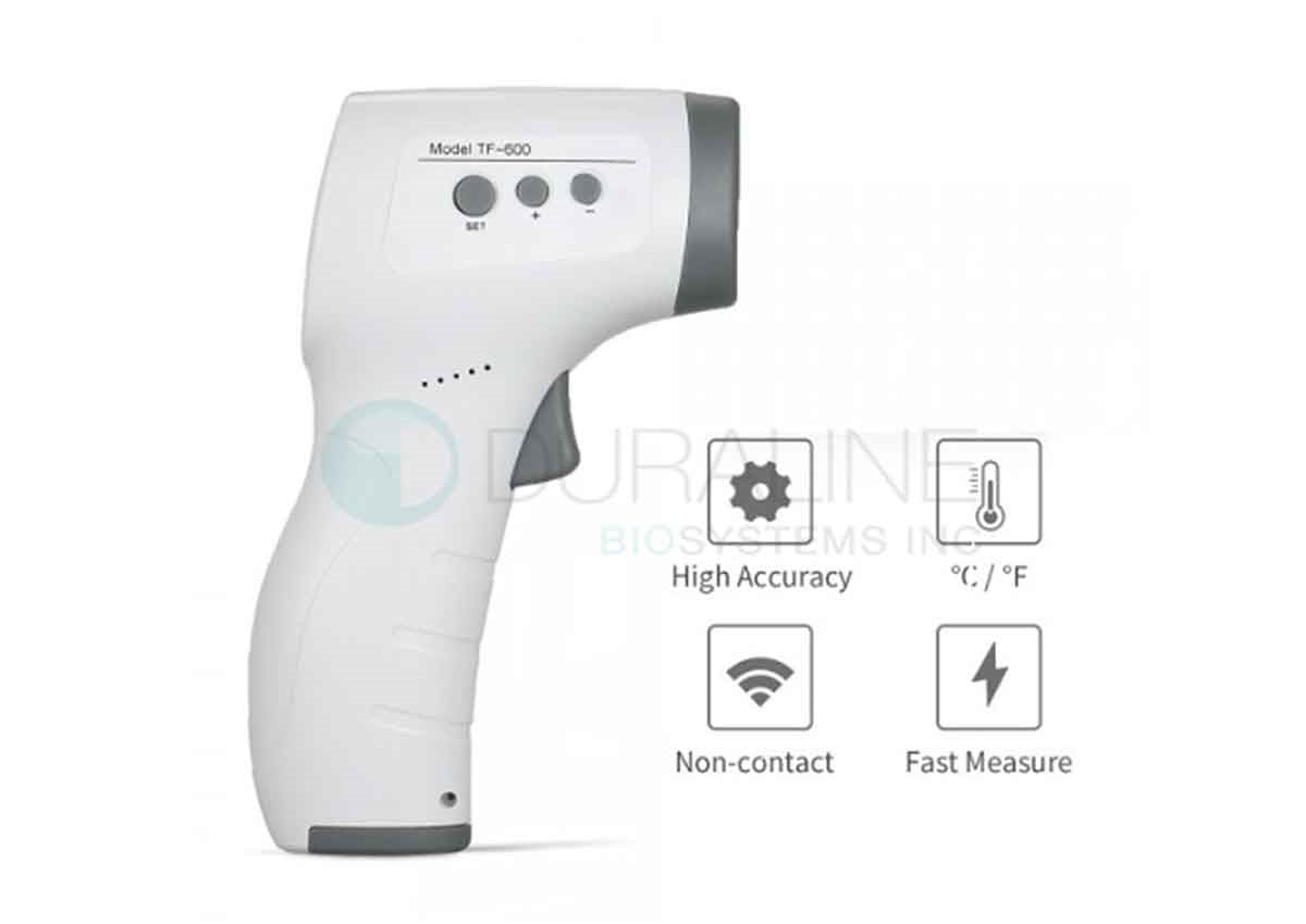 Non-Contact Infrared Forehead Thermometer, Model TF-600
