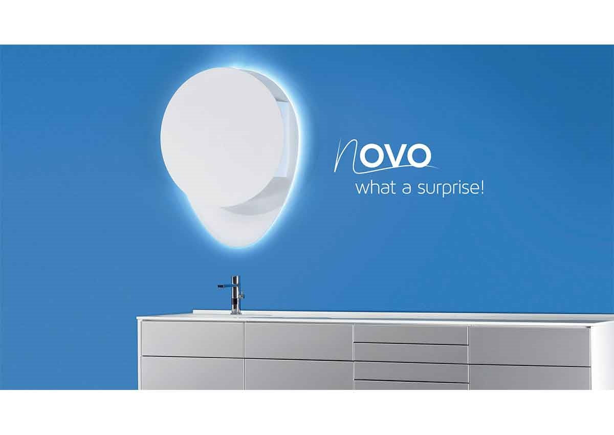 Novo LED Wall Unit for PPE and Hygiene