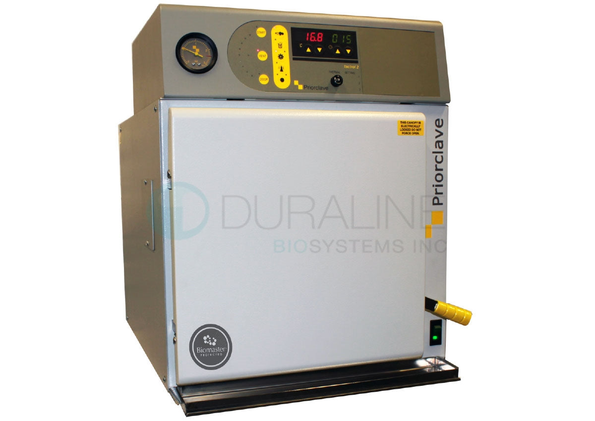New Priorclave 40L Benchtop Steam Autoclave
