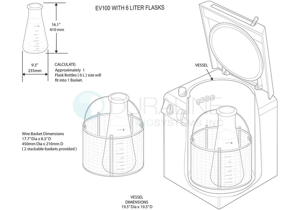 New Priorclave 100L Top Loading Steam Autoclave