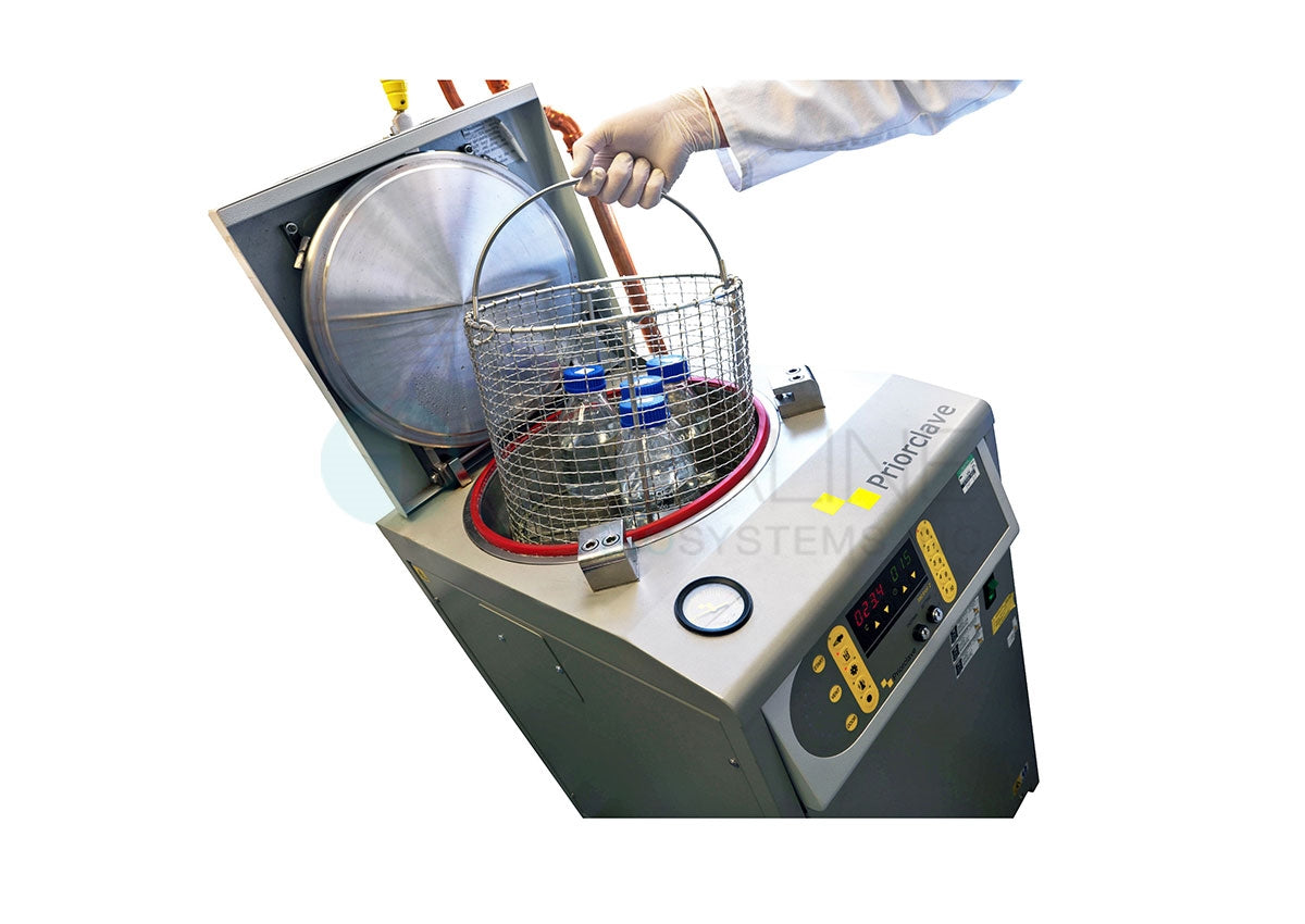 New Priorclave 60L Top Loading Steam Autoclave