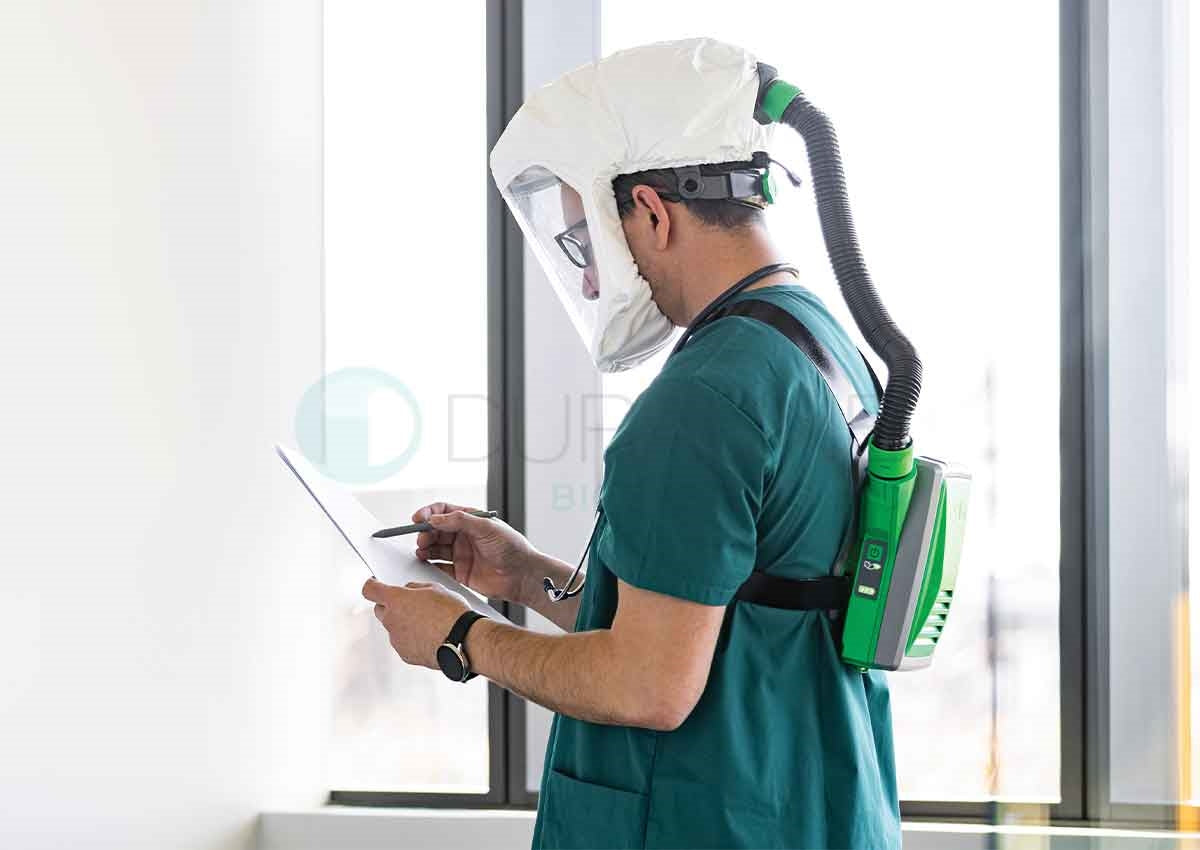 RPB HX5 PAPR Powered Air Purifying Respirator 03-601 and 03-603