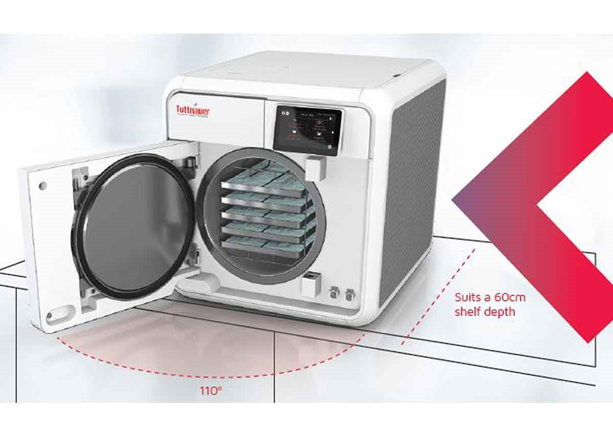 Tuttnauer T-Edge 10B Pre Post Vacuum Autoclave 220V with 2 year warranty