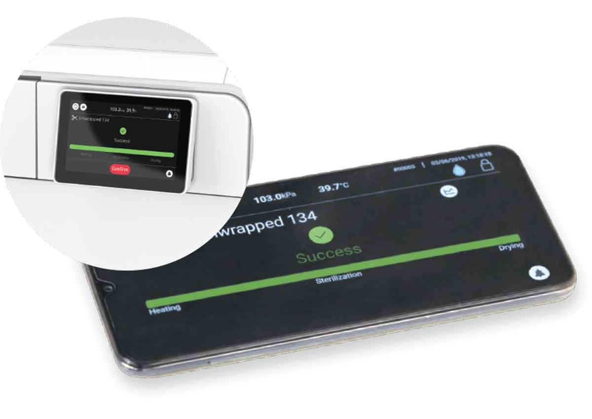 Tuttnauer T-Edge 10B Pre Post Vacuum Autoclave 220V with 2 year warranty
