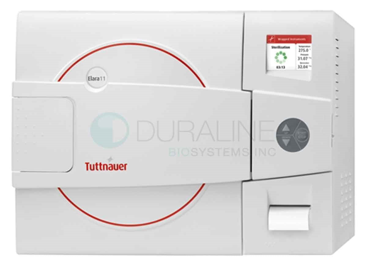 New Tuttnauer Elara 11 Class B Pre-Post Vacuum Autoclave Steam Sterilizer with Printer