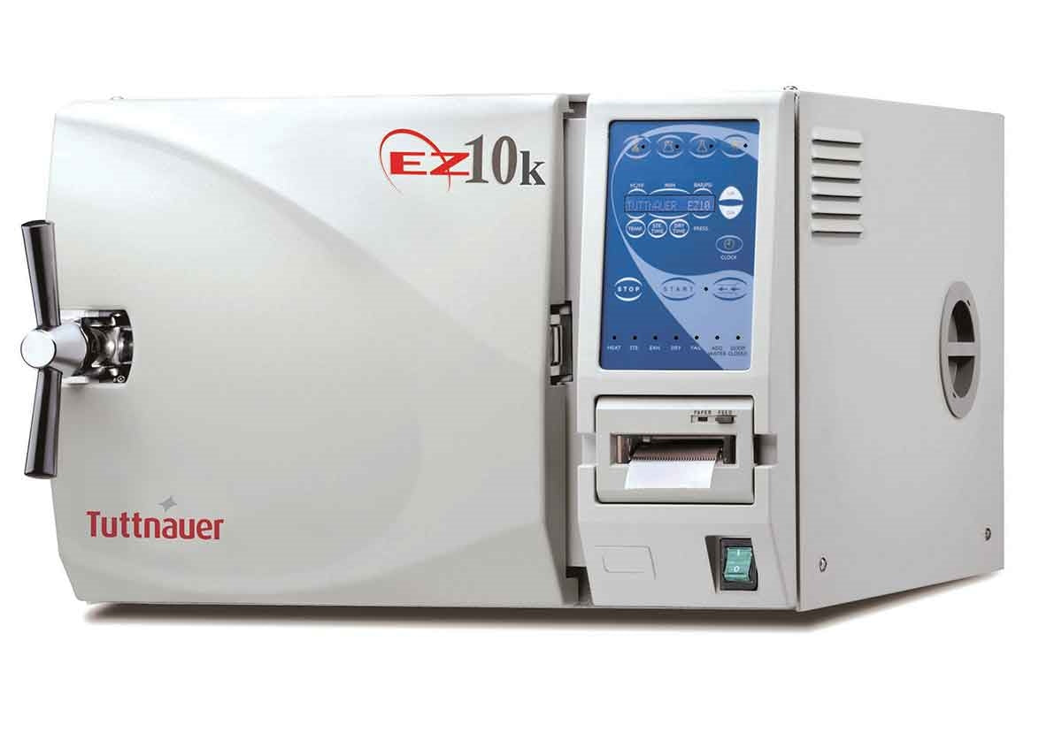 New Tuttnauer EZ10K Kwiklave Autoclave Steam Sterilizer 220V