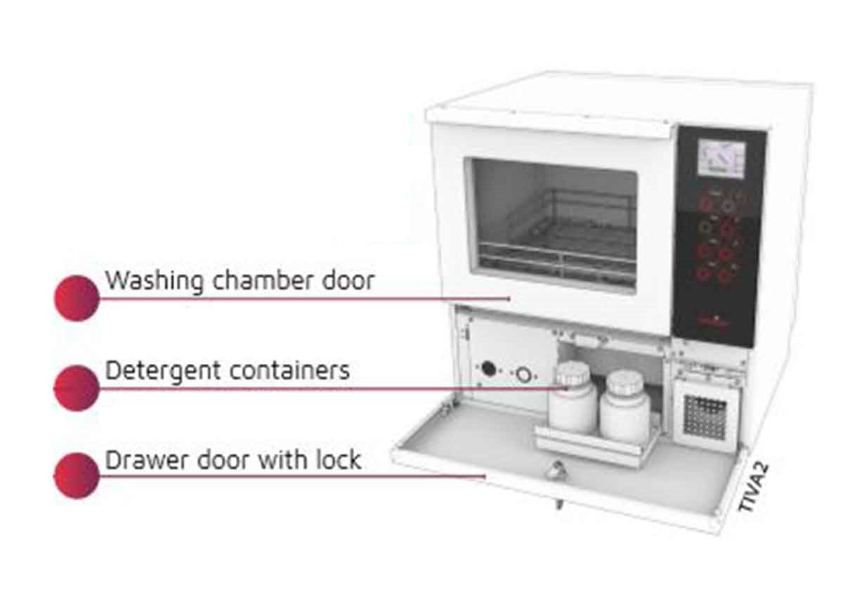 TIVA2 TD WASHER DISINFECTOR TABLE-TOP  (ABOVE-COUNTER MODEL)
