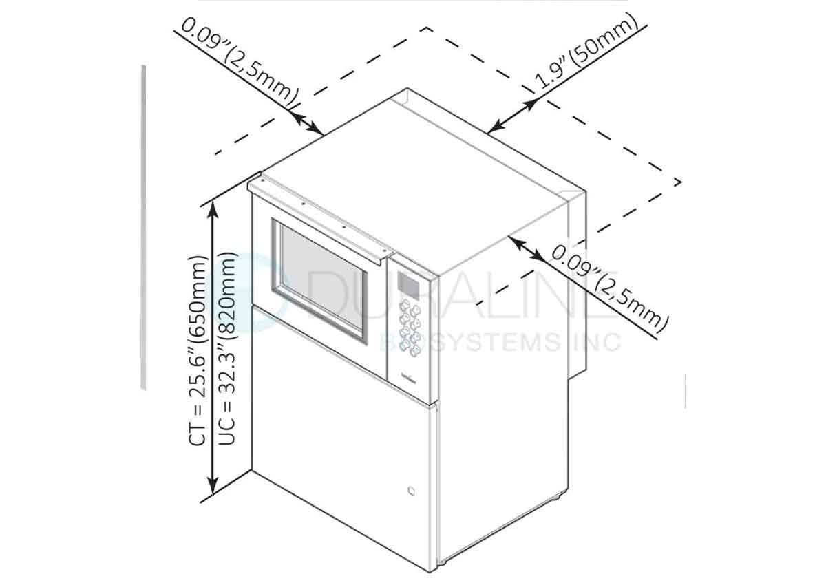 TIVA2 TD WASHER DISINFECTOR UNDER-COUNTER MODEL
