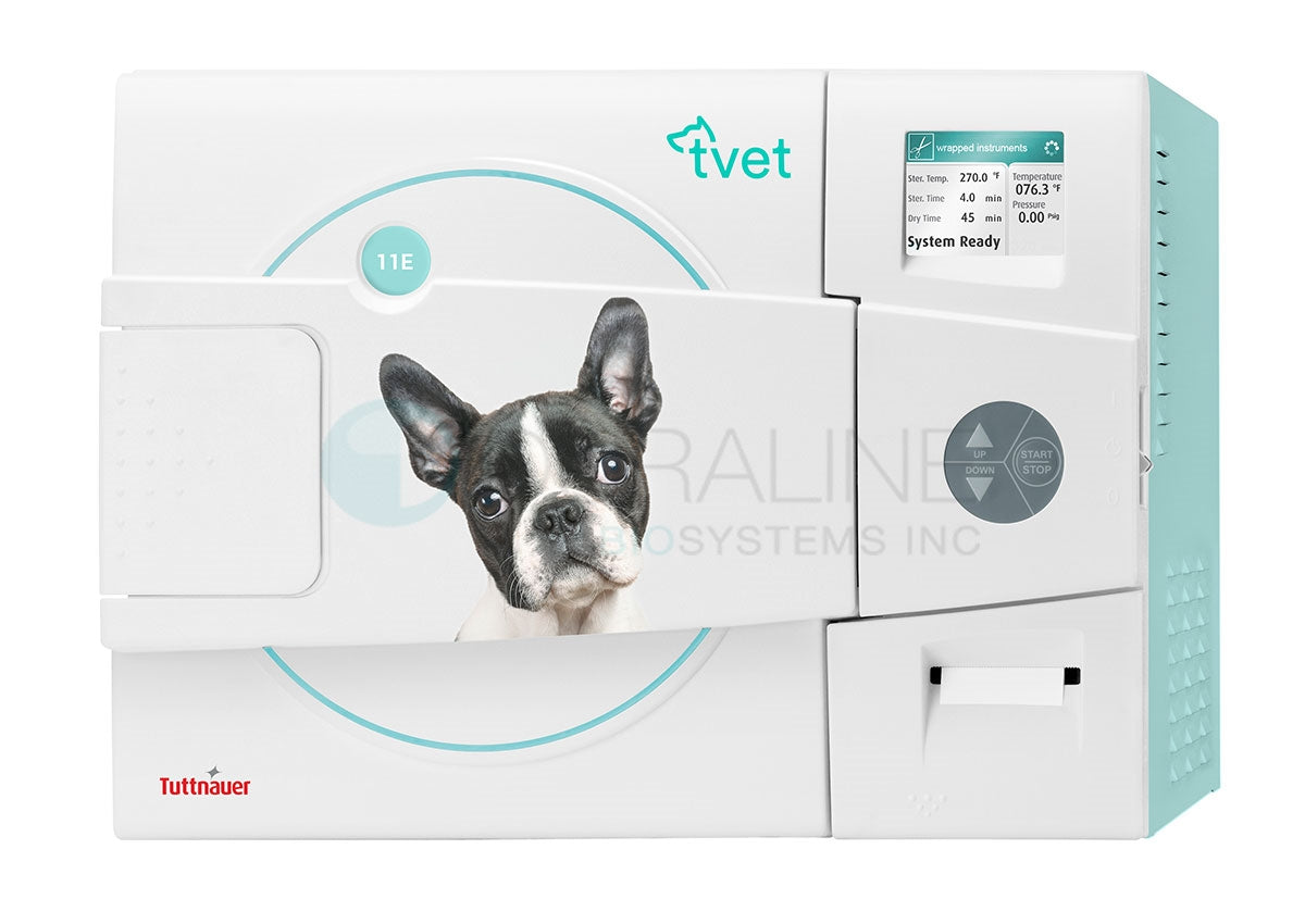 New Tuttnauer TVET 11E Veterinary Autoclave