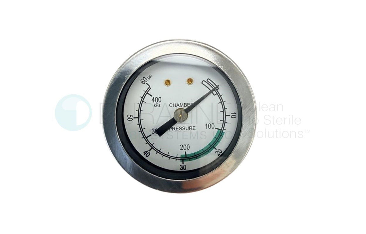 Pressure Gauge for Pelton & Crane OCM / OCR / OCR+