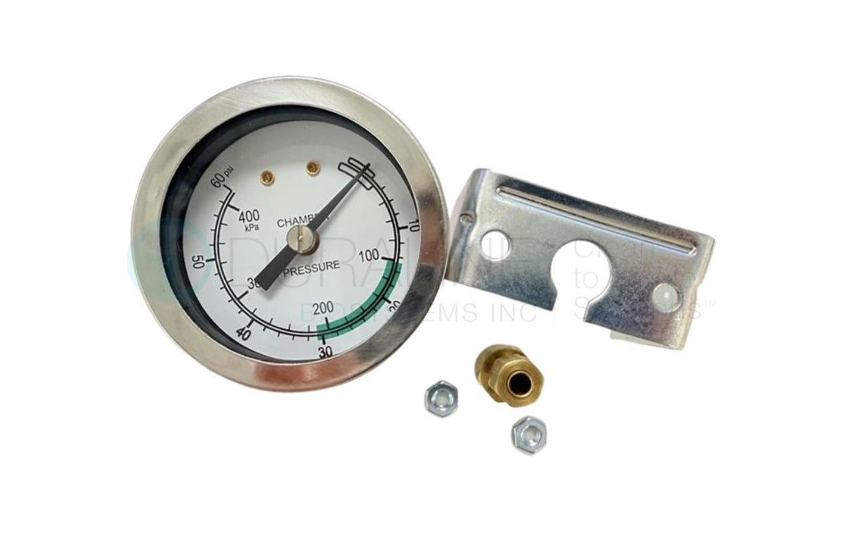 Pressure Gauge for Pelton & Crane OCM / OCR / OCR+