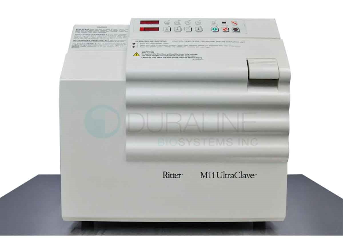 Refurbished Midmark Ritter M11D Autoclave Steam Sterilizer, Gen 1  M11D-001 / M11D-002