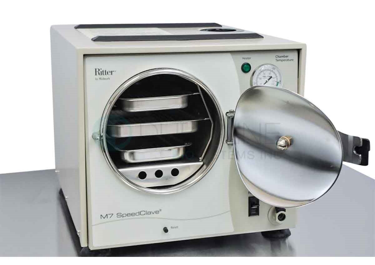 Ritter Midmark M7 Speedclave Autoclave, Gen 2, good working condition with 30 day parts and labor warranty