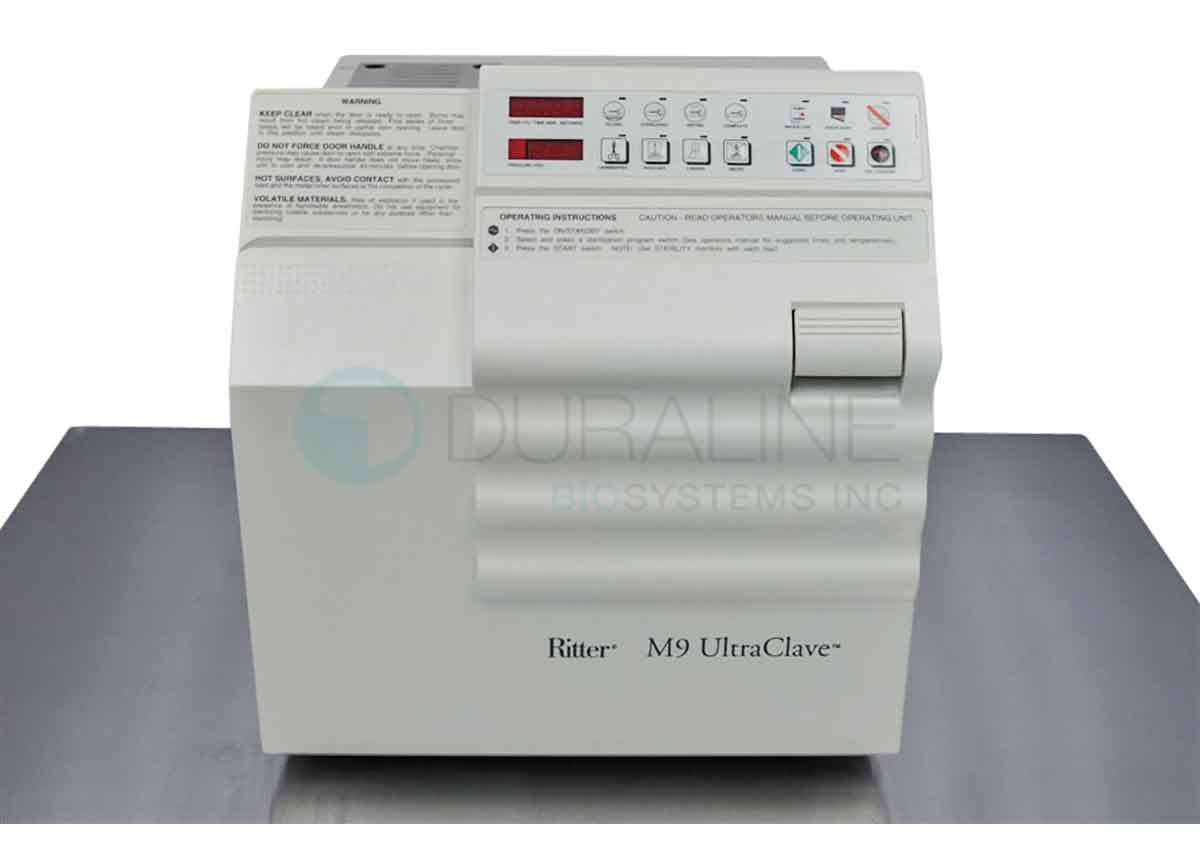 Refurbished Midmark Ritter M9 Ultraclave Autoclave Steam Sterilizer, Previous Model