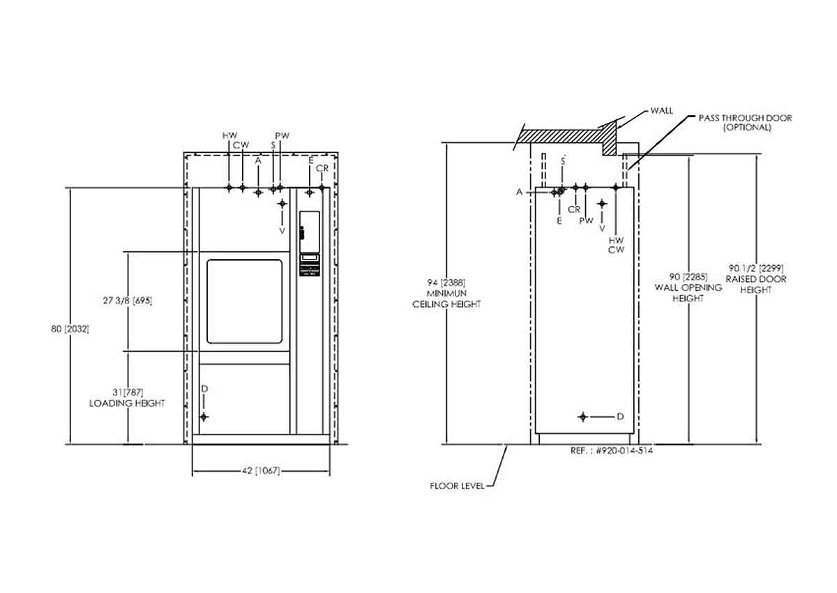 Steris Reliance 444 Washer Disinfector, Refurbished