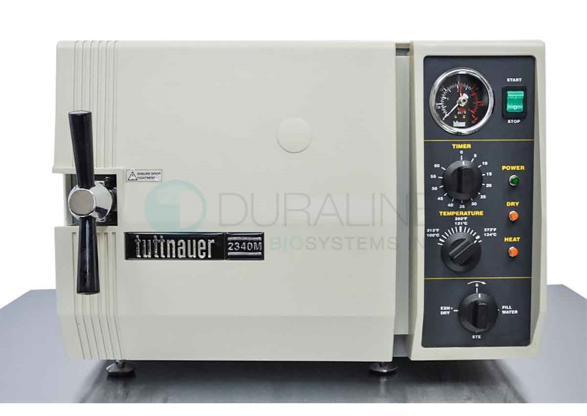Refurbished Tuttnauer 2340M Manual Autoclave, Previous Model