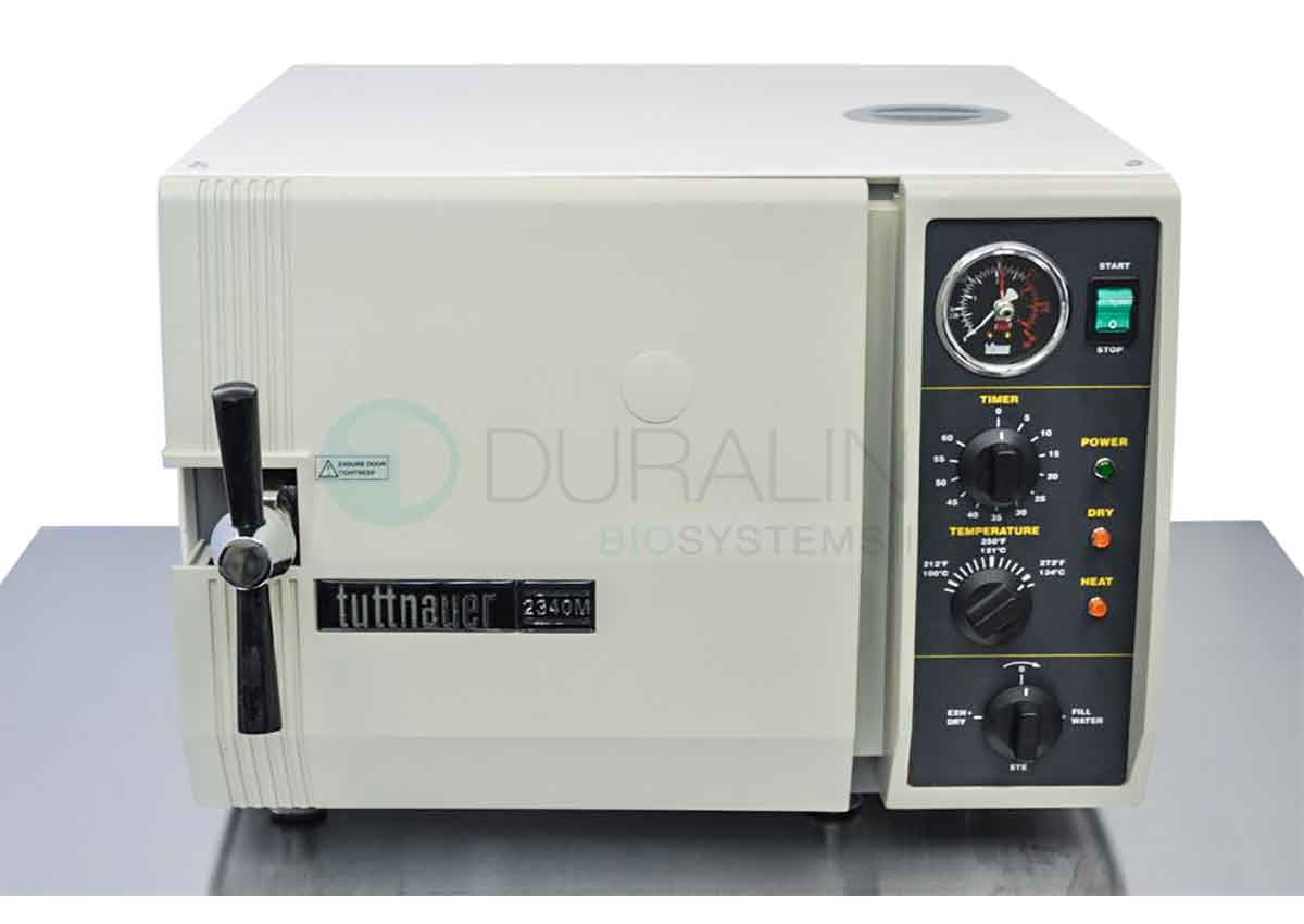 Refurbished Tuttnauer 2340M Manual Autoclave, Previous Model