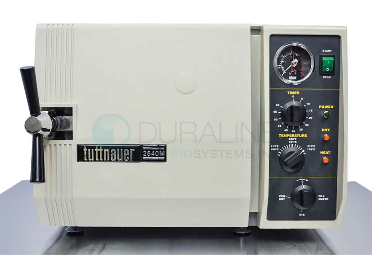 Refurbished Tuttnauer 2540M Manual Autoclave, Previous Model