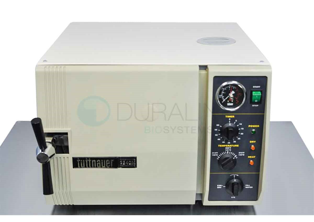 Refurbished Tuttnauer 2540M Manual Autoclave, Previous Model
