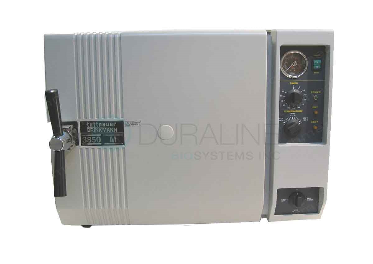 Refurbished Tuttnauer 3850M Manual Autoclave