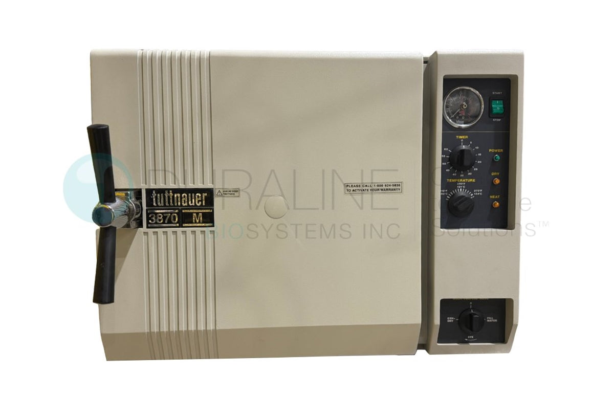 Refurbished Tuttnauer 3870M Manual Autoclave, Previous Model
