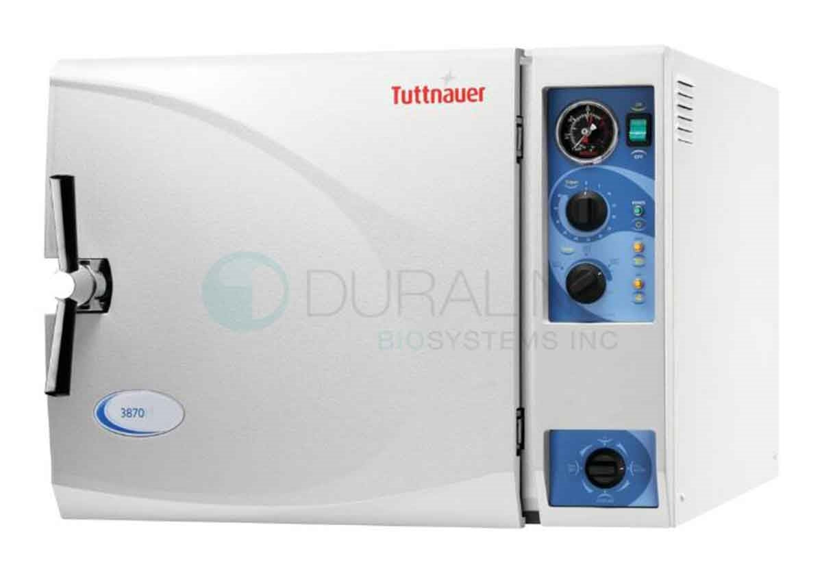 Refurbished Tuttnauer 3870M Manual Autoclave, Current Model