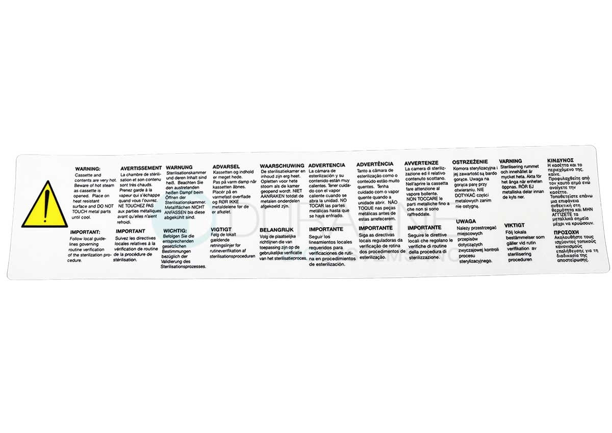 Label Cover for StatIM 2000/5000