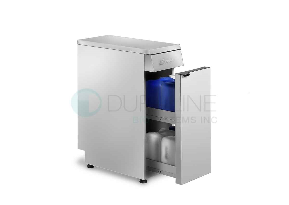 Independent lateral cabinet with 2 level drawer