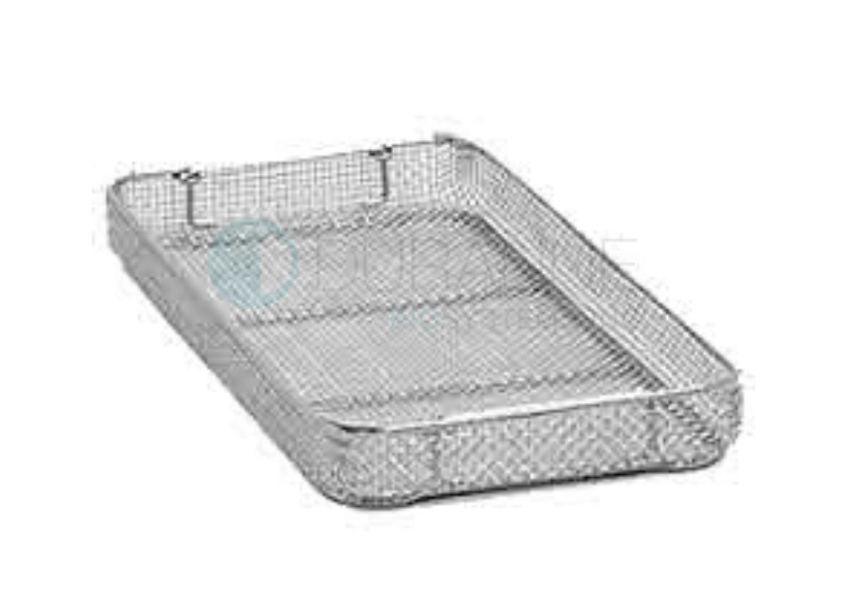 Steelco Stainless Steel 70mm height DIN 1/1 mesh tray
