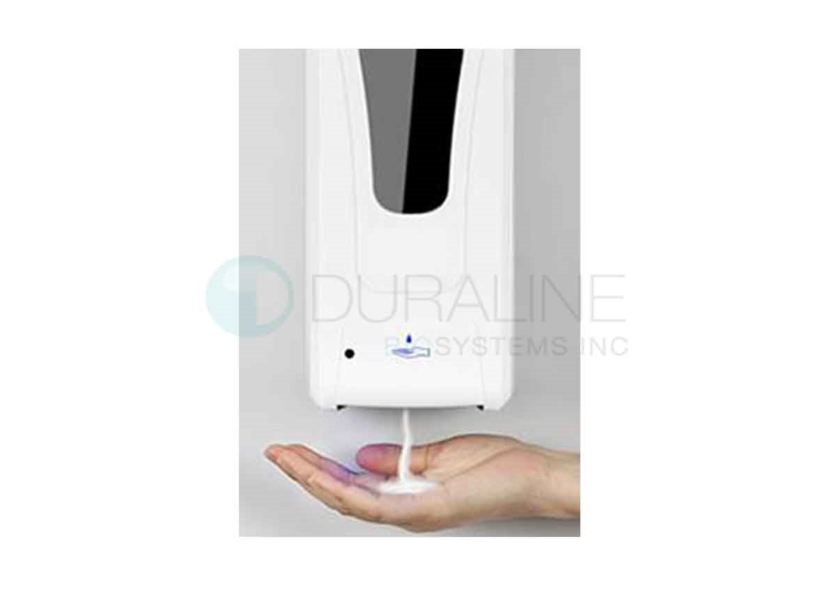 DuraCleanse Hand Sanitizing Station, includes automatic dispenser with stand and one-gallon hand sanitizer
