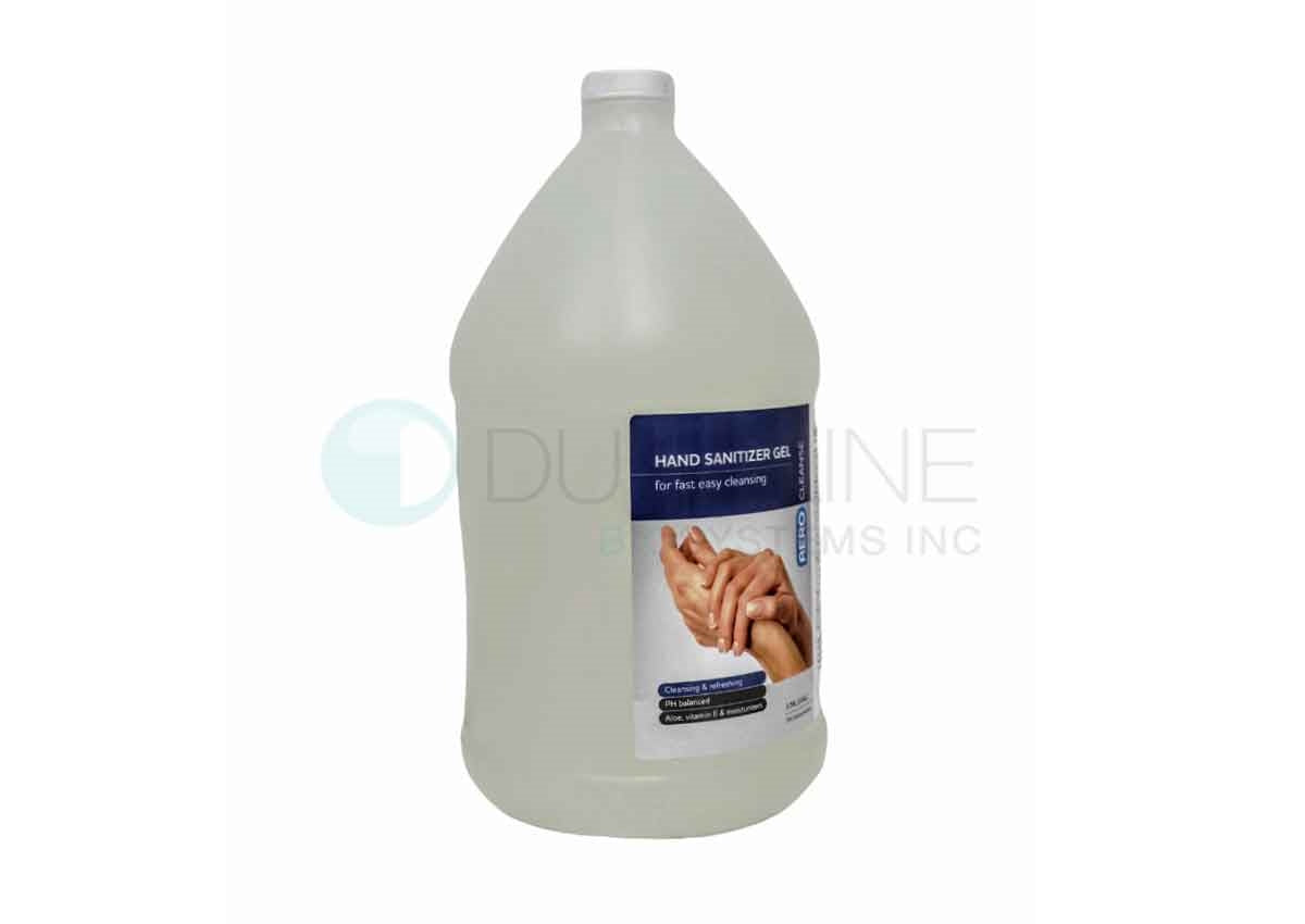 DuraCleanse Hand Sanitizing Station, includes automatic dispenser with stand and one-gallon hand sanitizer