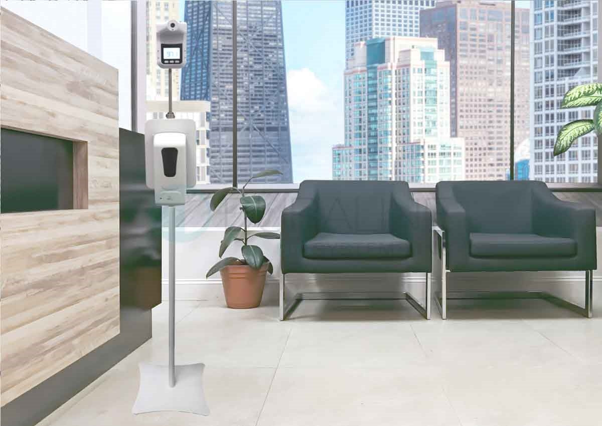 Duracleanse Temperature Check and Sanitizing Station