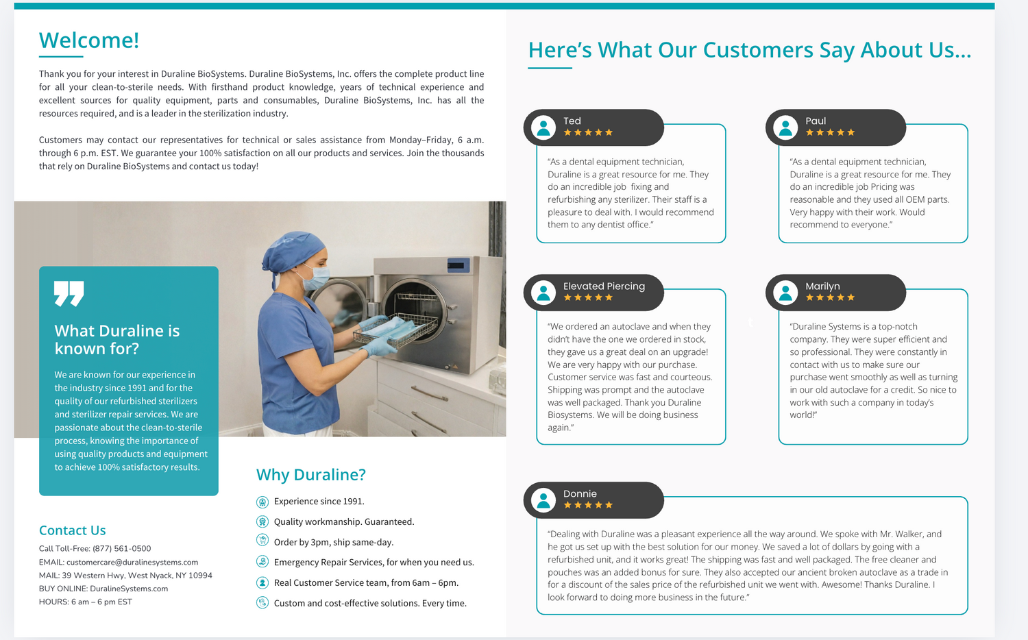 Duraline Systems Inc