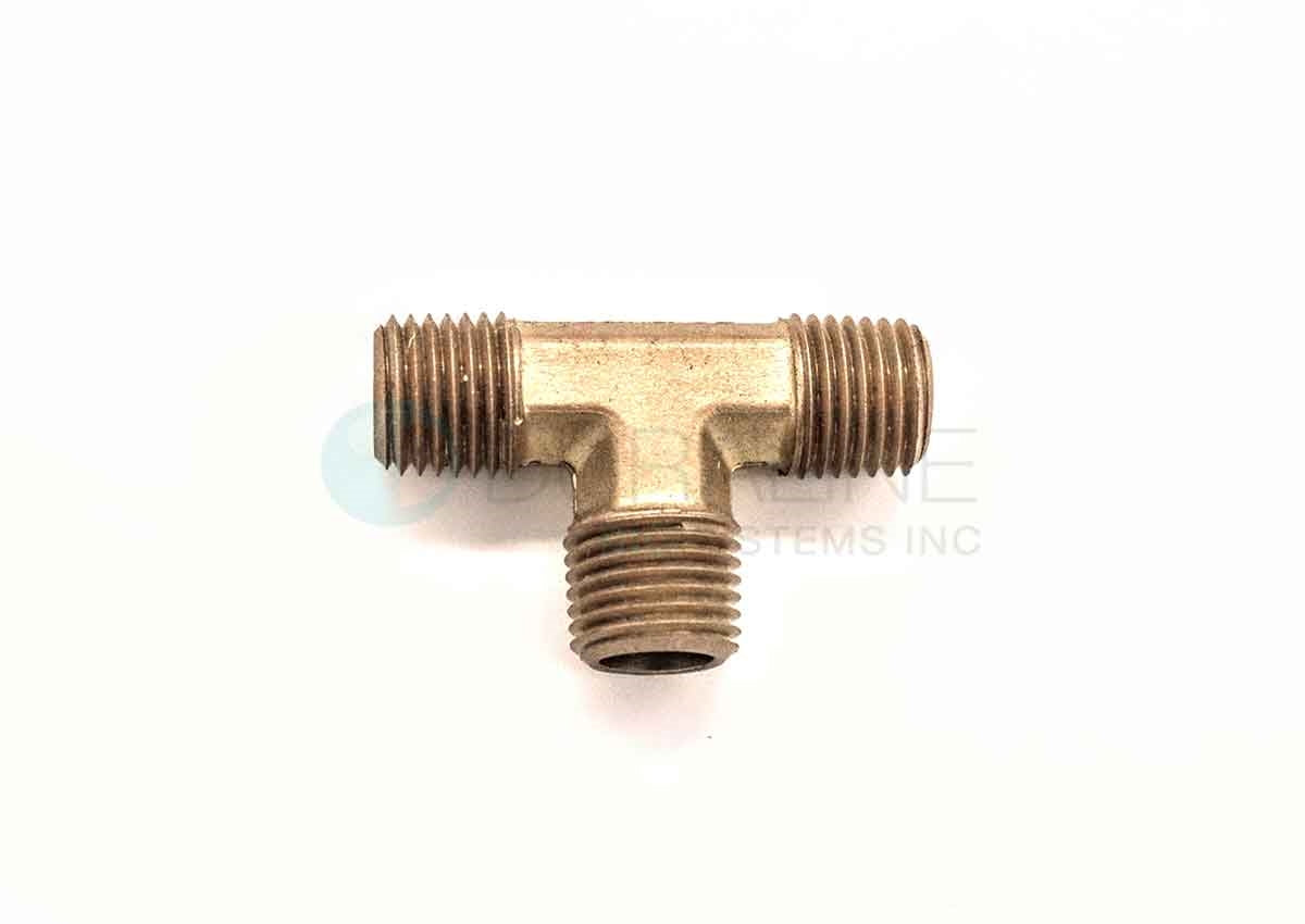 Tee Fitting, Male, 1/4"NPT for Tuttnauer