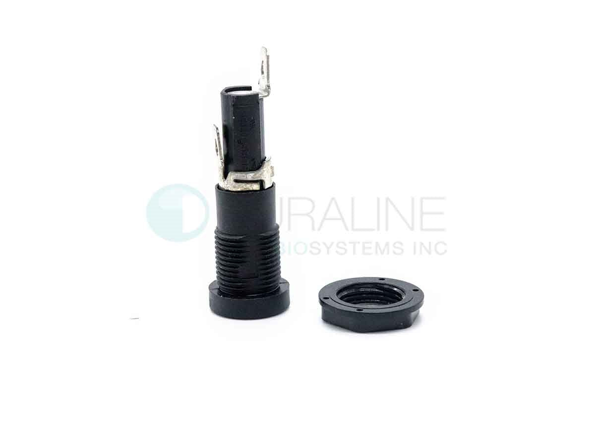 Fuse Holder with Cap & Fuse, fits Tuttnauer EZ10K, Dentronix 500
